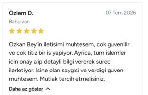 Musteri Yorumları